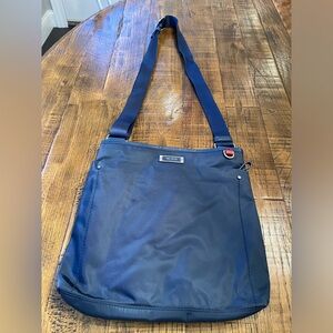 Tumi nylon messenger bag.